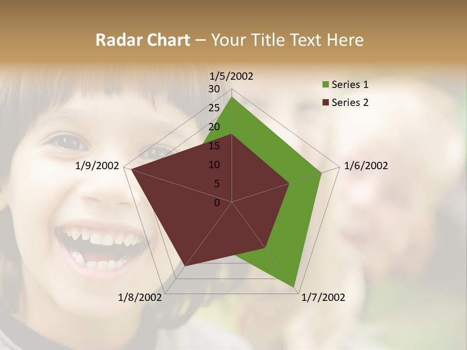 A Group Of Children Are Smiling For The Camera PowerPoint Template