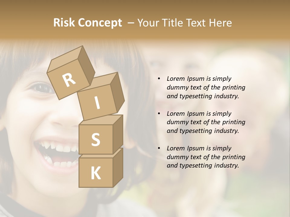 A Group Of Children Are Smiling For The Camera PowerPoint Template