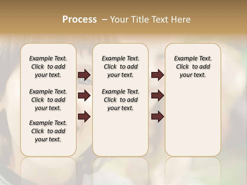 A Group Of Children Are Smiling For The Camera PowerPoint Template