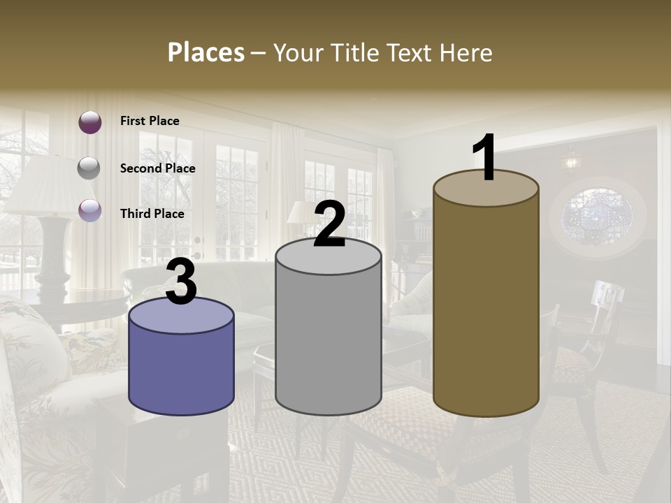 Orange Summer Relaxation PowerPoint Template