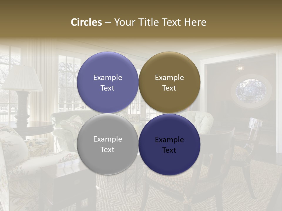 Orange Summer Relaxation PowerPoint Template