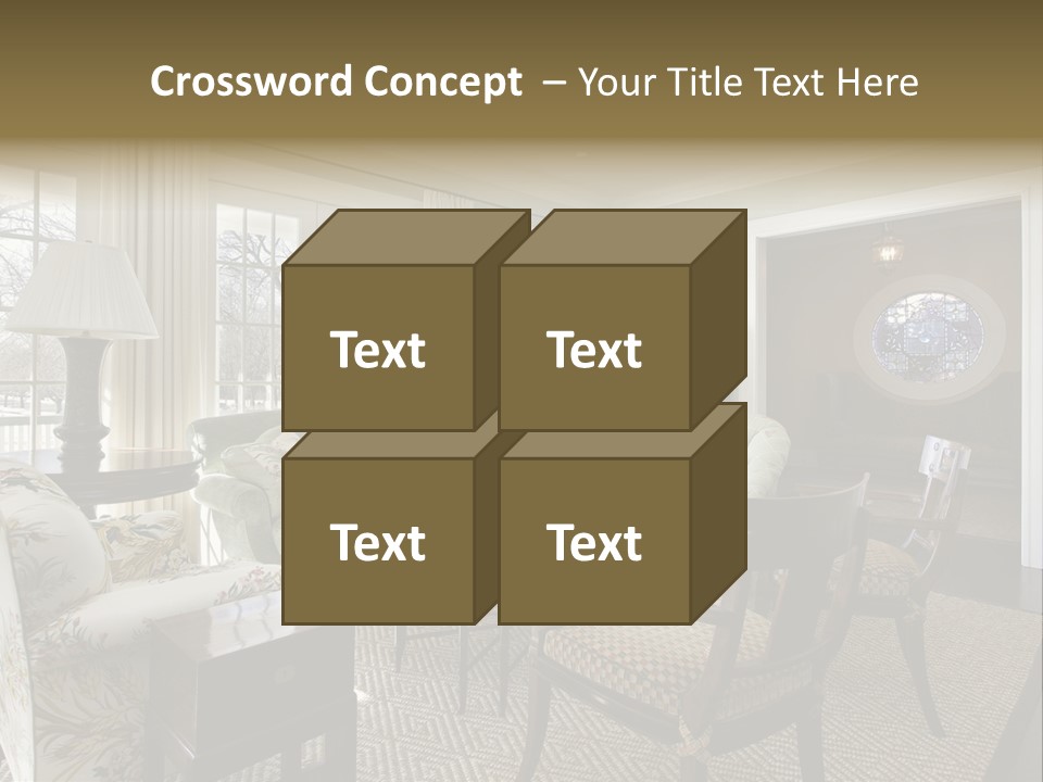 Orange Summer Relaxation PowerPoint Template