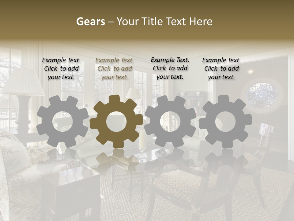 Orange Summer Relaxation PowerPoint Template