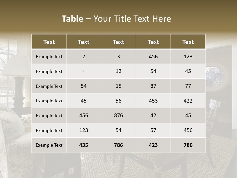 Orange Summer Relaxation PowerPoint Template