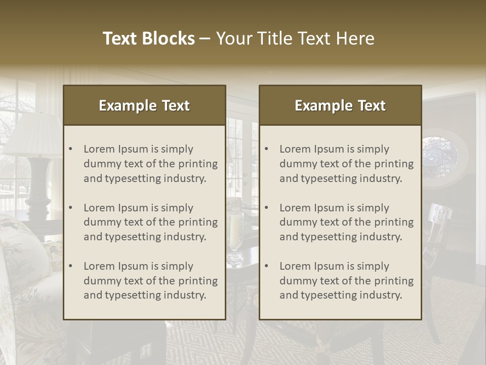Orange Summer Relaxation PowerPoint Template