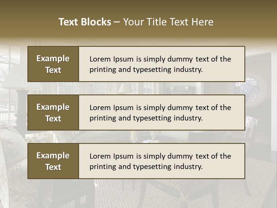 Orange Summer Relaxation PowerPoint Template