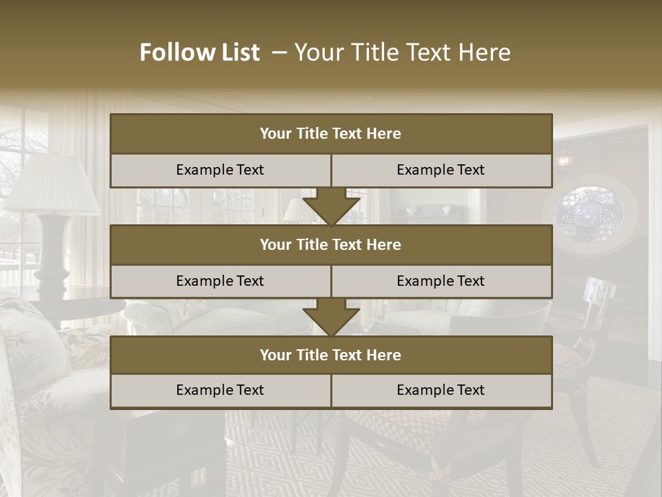 Orange Summer Relaxation PowerPoint Template
