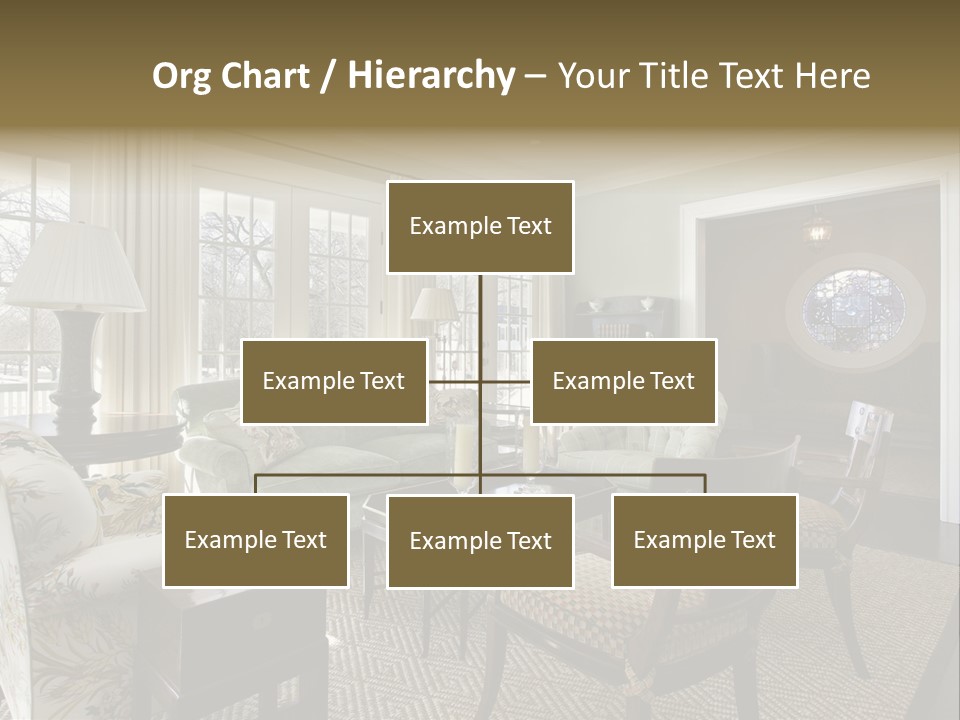 Orange Summer Relaxation PowerPoint Template