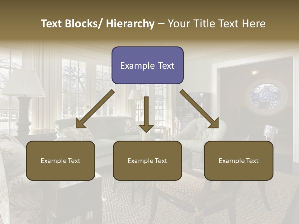 Orange Summer Relaxation PowerPoint Template