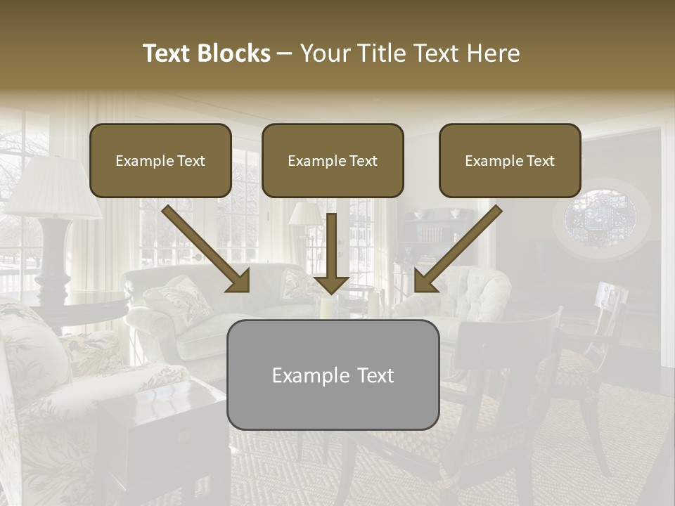 Orange Summer Relaxation PowerPoint Template