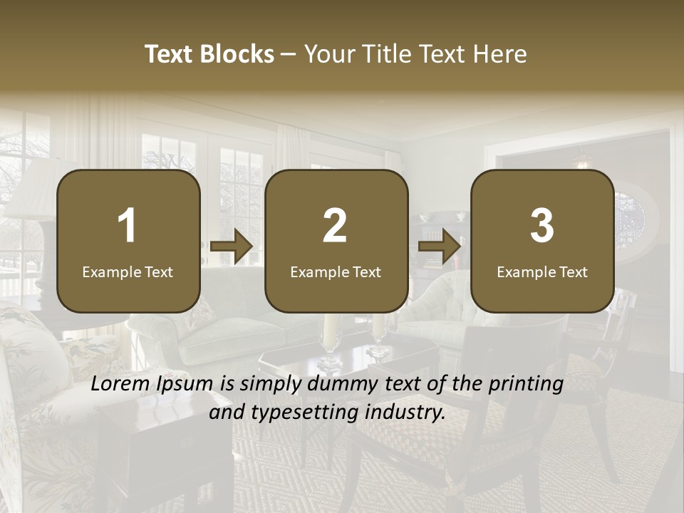 Orange Summer Relaxation PowerPoint Template