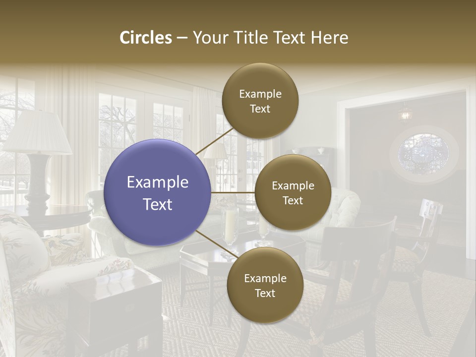 Orange Summer Relaxation PowerPoint Template