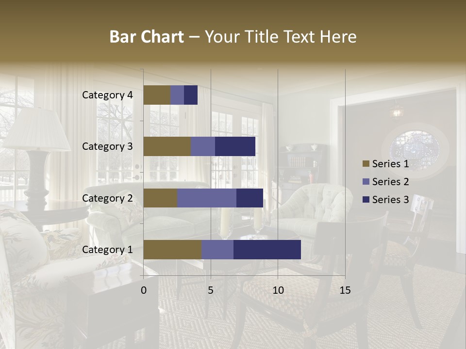 Orange Summer Relaxation PowerPoint Template