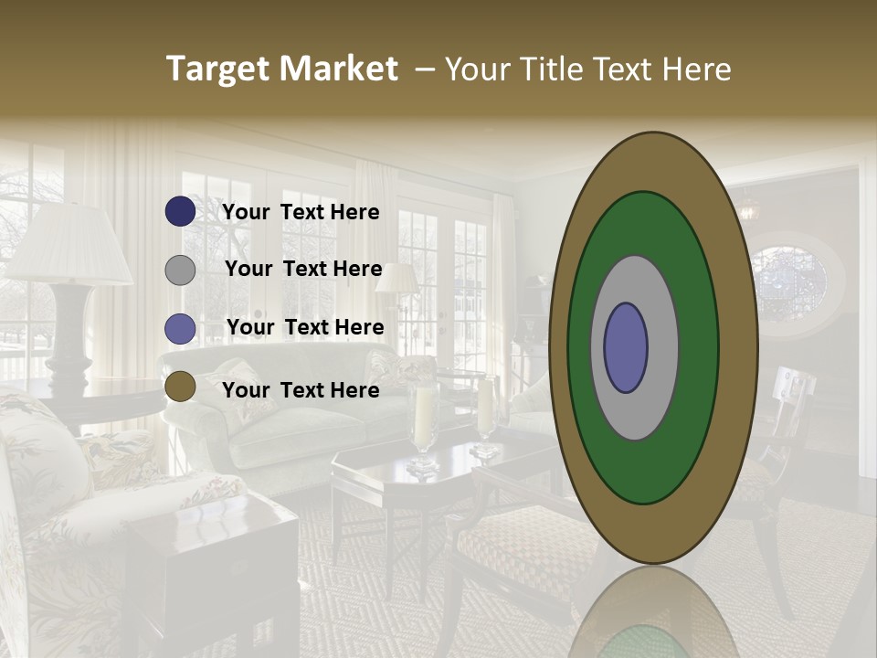 Orange Summer Relaxation PowerPoint Template