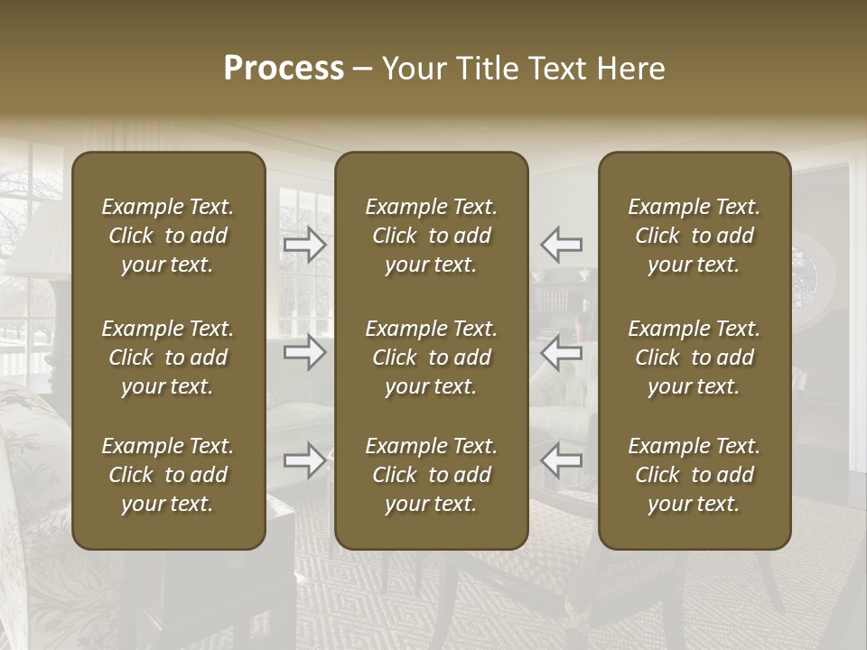 Orange Summer Relaxation PowerPoint Template