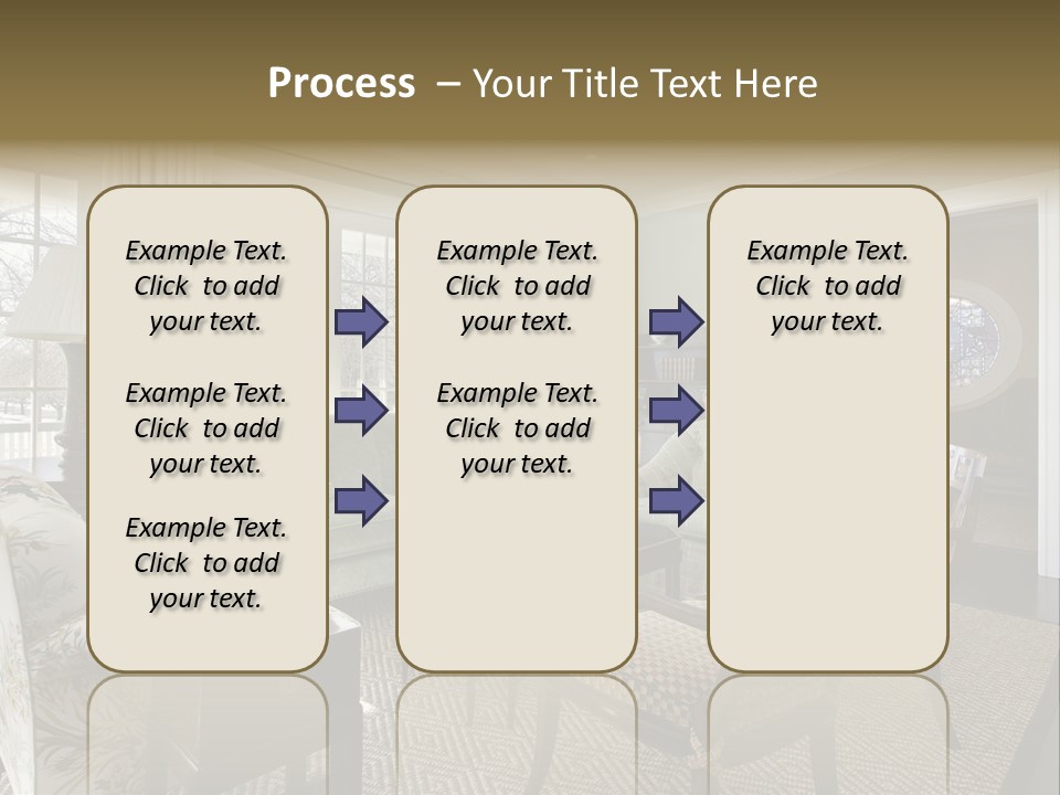 Orange Summer Relaxation PowerPoint Template