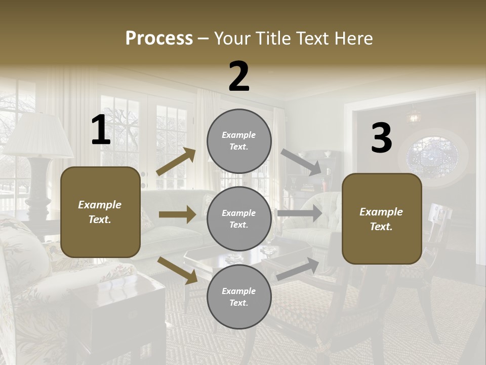Orange Summer Relaxation PowerPoint Template