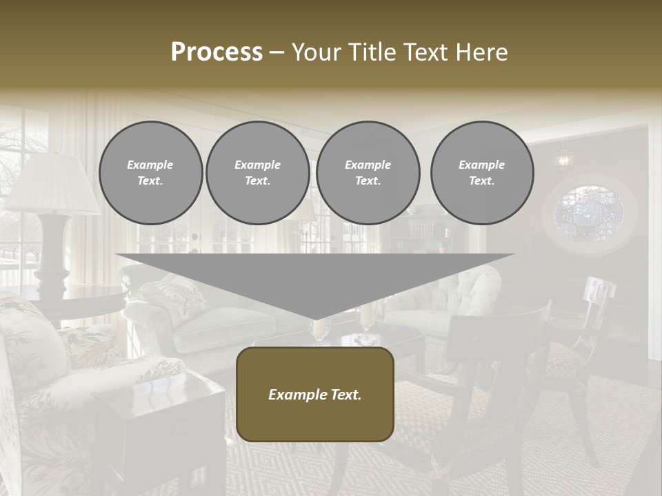 Orange Summer Relaxation PowerPoint Template