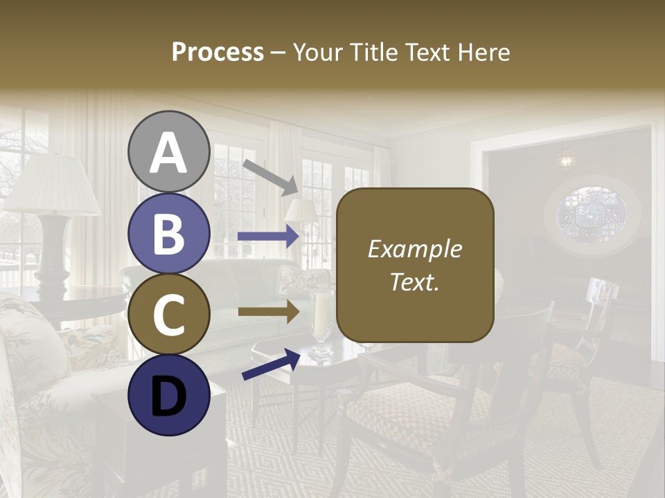 Orange Summer Relaxation PowerPoint Template