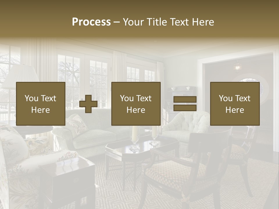Orange Summer Relaxation PowerPoint Template