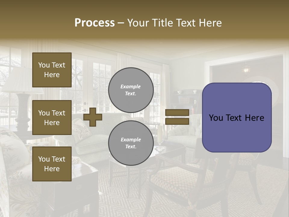 Orange Summer Relaxation PowerPoint Template