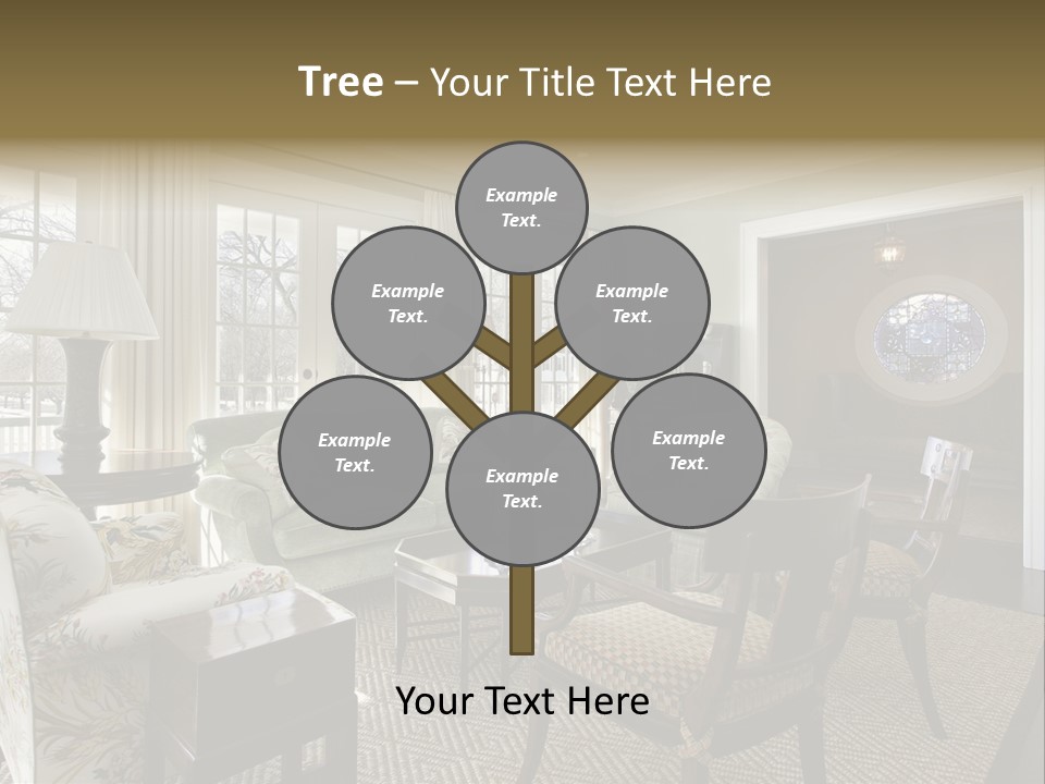 Orange Summer Relaxation PowerPoint Template