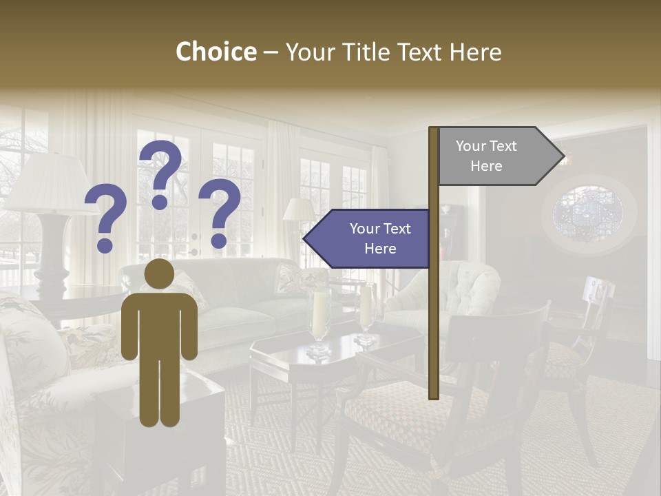 Orange Summer Relaxation PowerPoint Template
