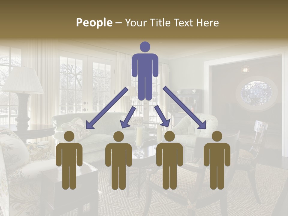 Orange Summer Relaxation PowerPoint Template