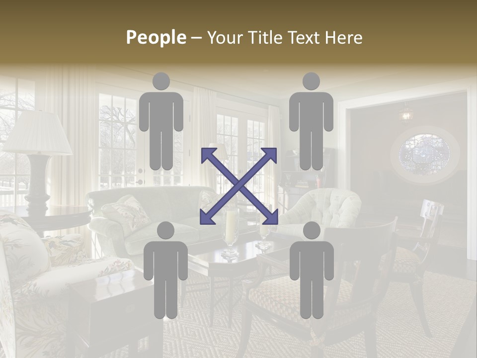 Orange Summer Relaxation PowerPoint Template