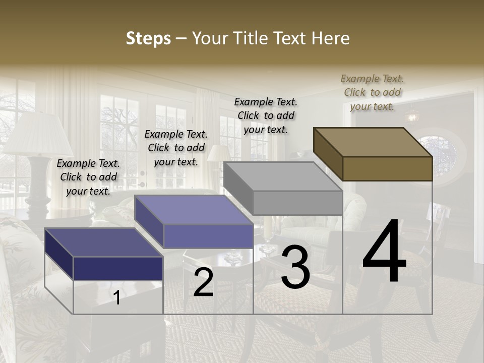 Orange Summer Relaxation PowerPoint Template