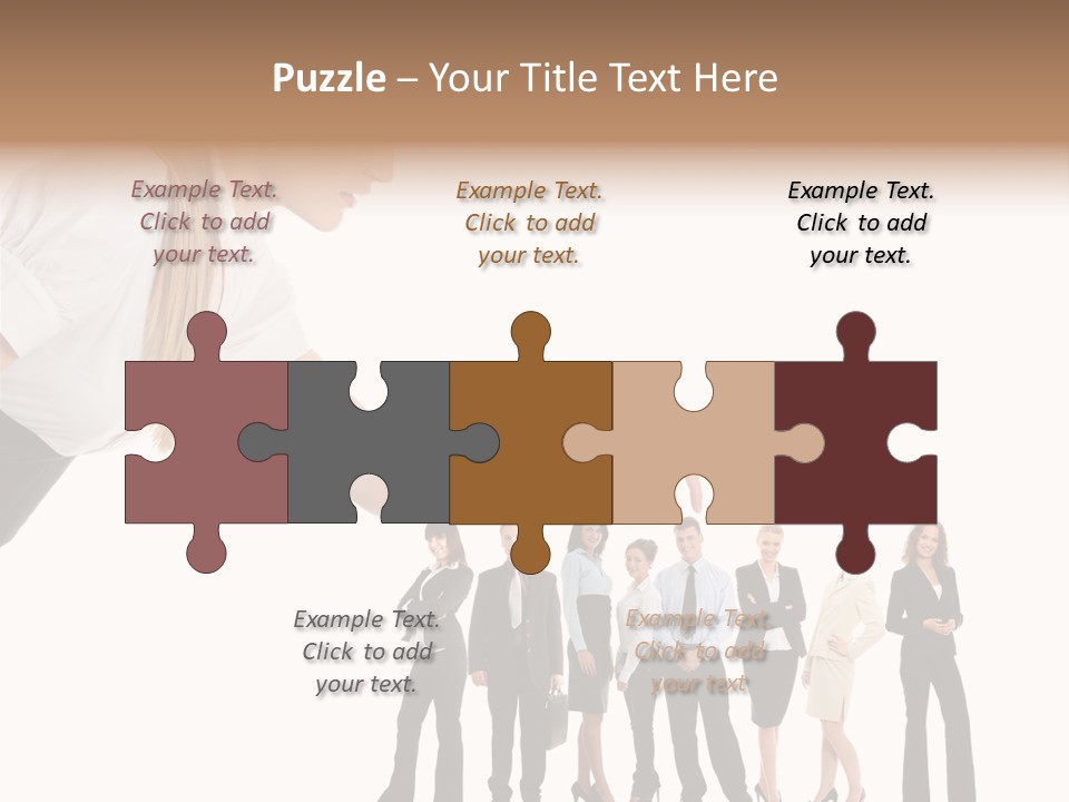 Smooth Detail Illustration PowerPoint Template