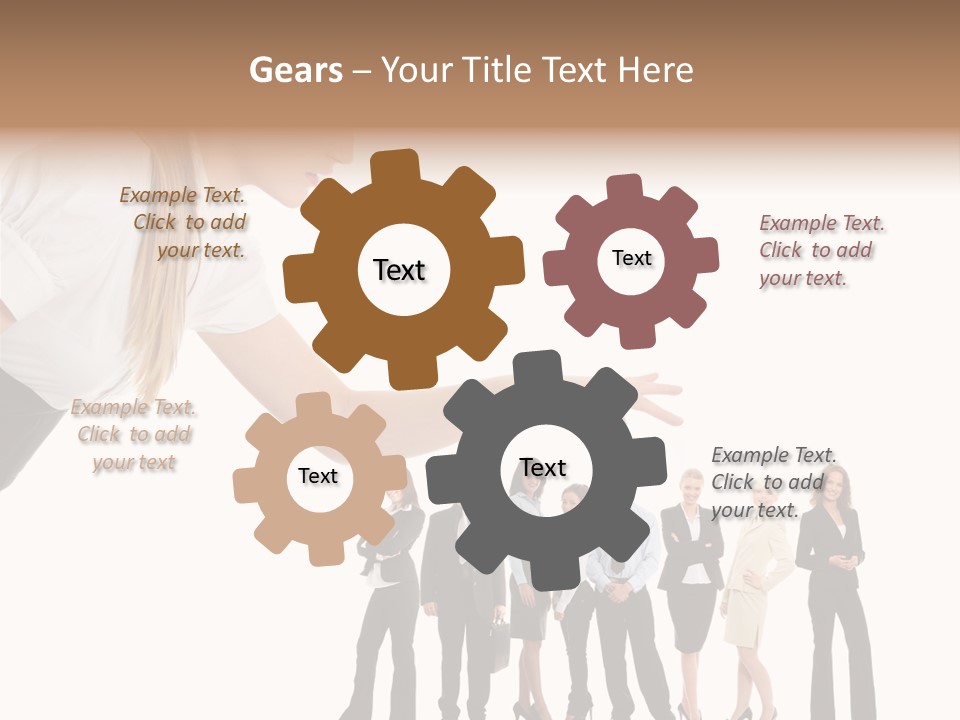 Smooth Detail Illustration PowerPoint Template