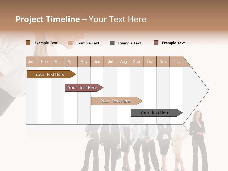 Smooth Detail Illustration PowerPoint Template