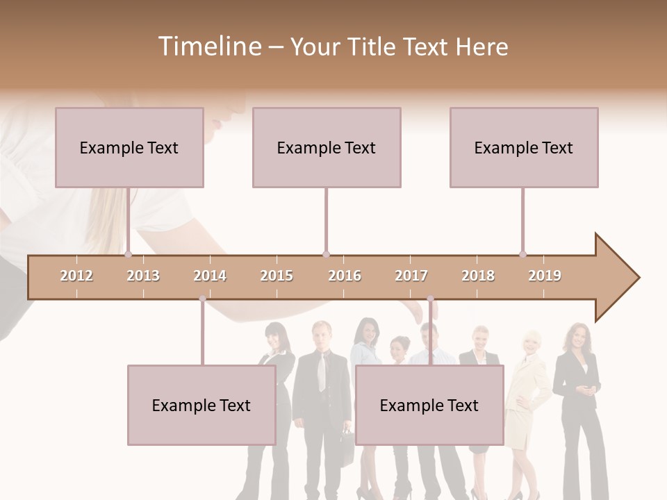 Smooth Detail Illustration PowerPoint Template