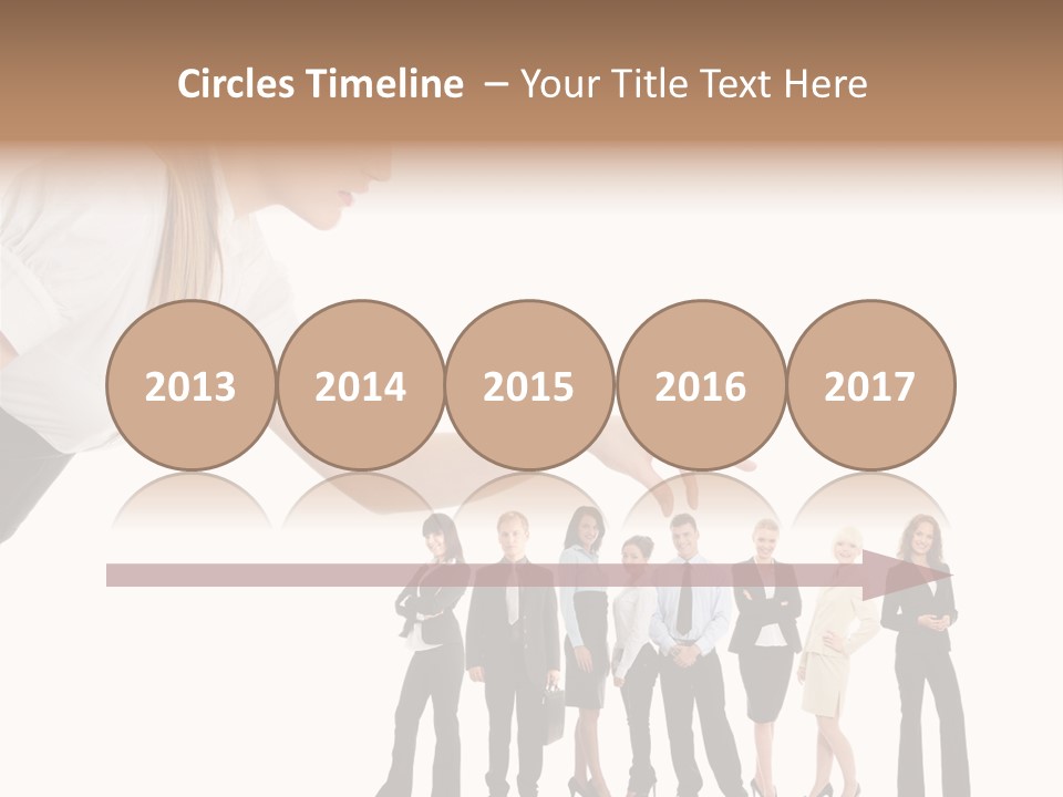 Smooth Detail Illustration PowerPoint Template