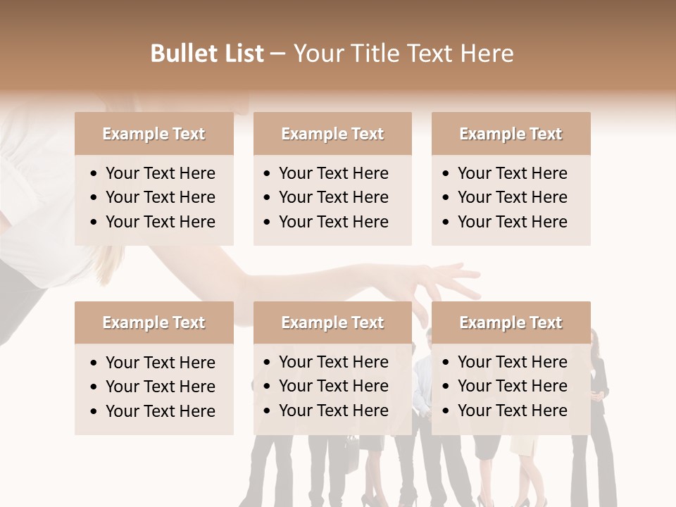 Smooth Detail Illustration PowerPoint Template