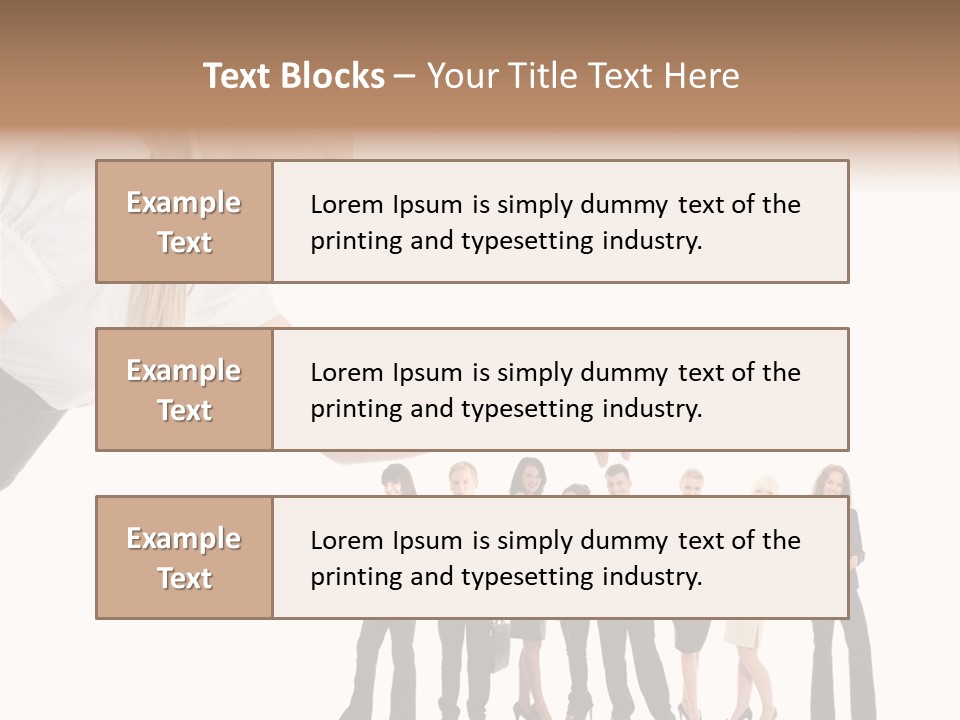 Smooth Detail Illustration PowerPoint Template