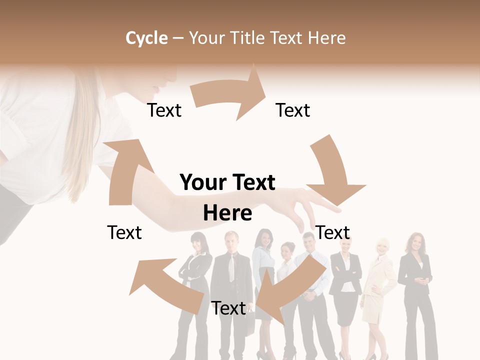 Smooth Detail Illustration PowerPoint Template