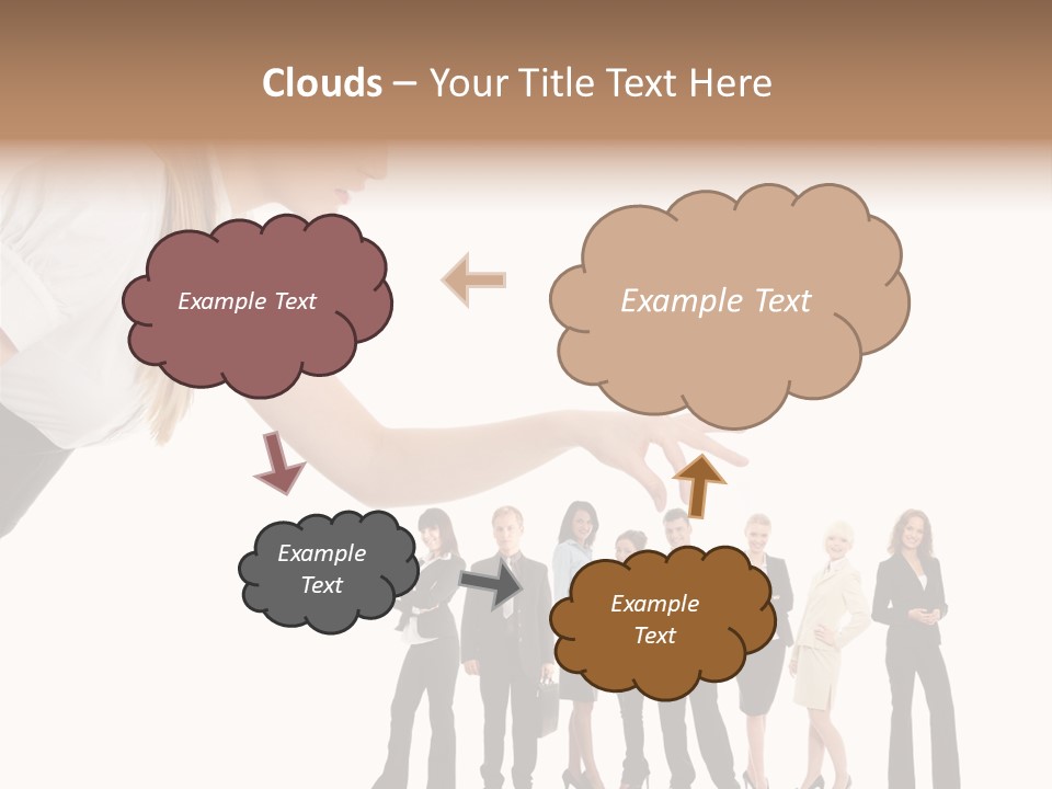 Smooth Detail Illustration PowerPoint Template