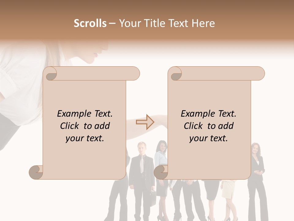 Smooth Detail Illustration PowerPoint Template