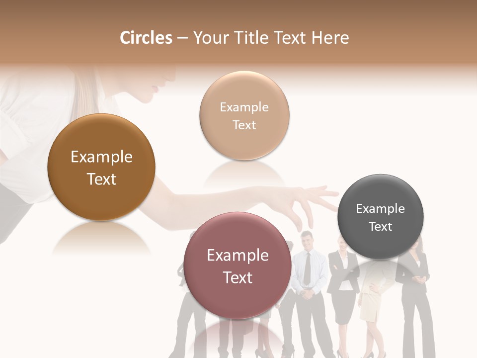 Smooth Detail Illustration PowerPoint Template