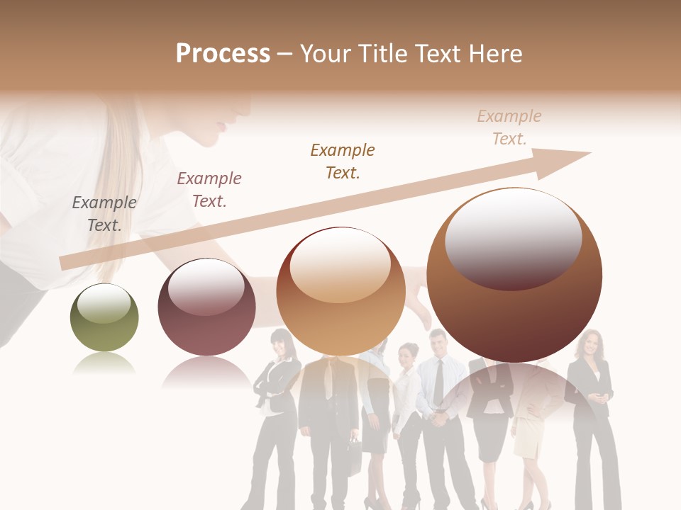 Smooth Detail Illustration PowerPoint Template
