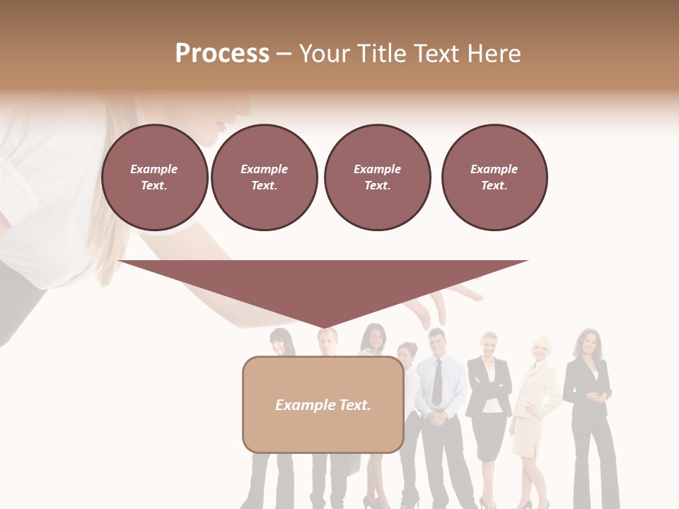Smooth Detail Illustration PowerPoint Template