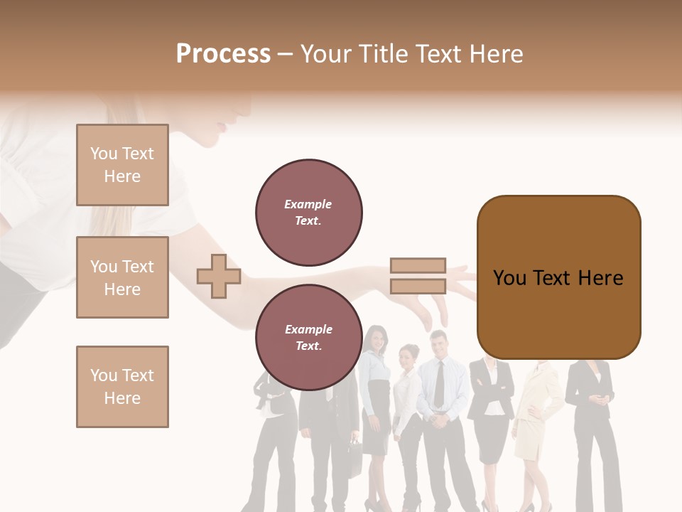 Smooth Detail Illustration PowerPoint Template
