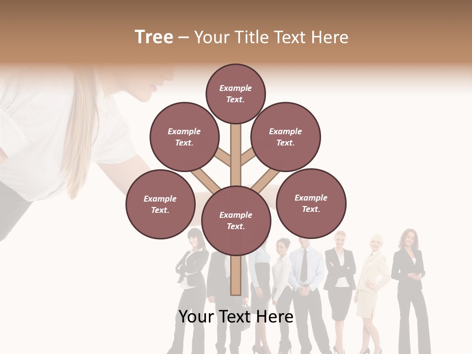 Smooth Detail Illustration PowerPoint Template