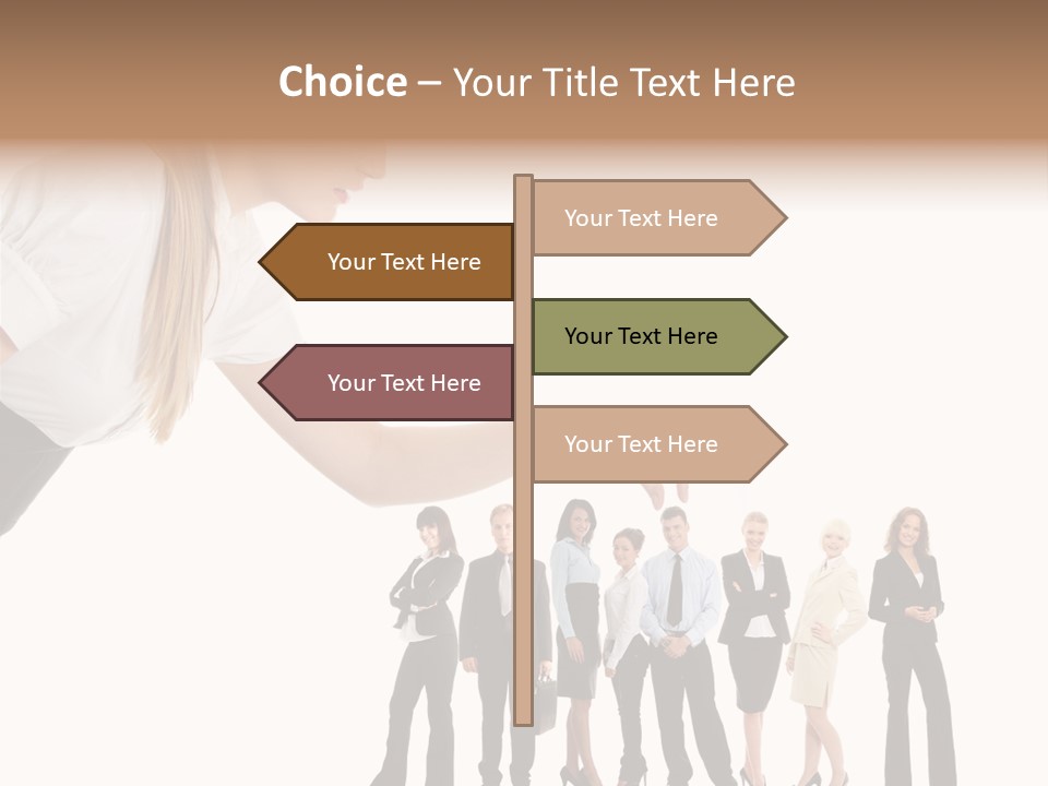 Smooth Detail Illustration PowerPoint Template