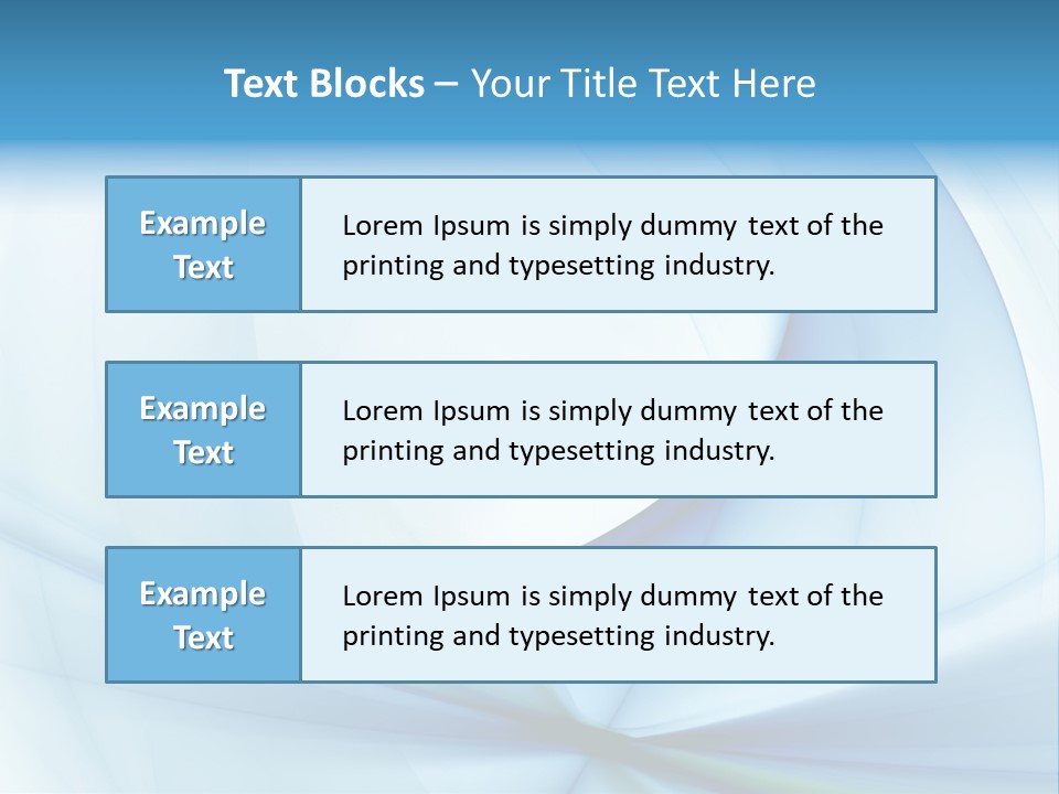 Smooth Detail Illustration PowerPoint Template