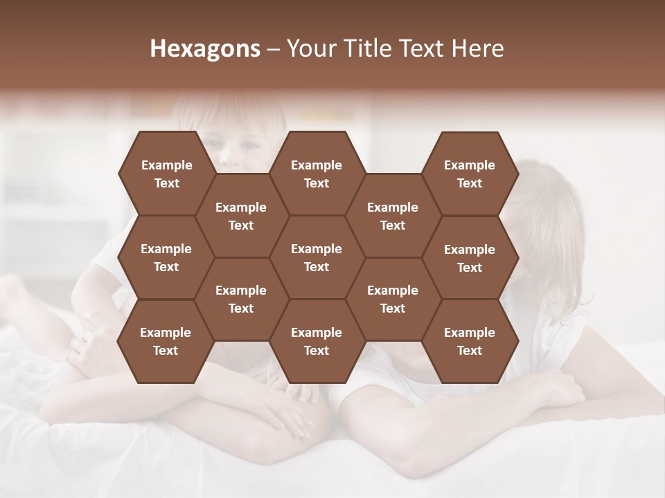 Bedroom Indoors Daughters PowerPoint Template