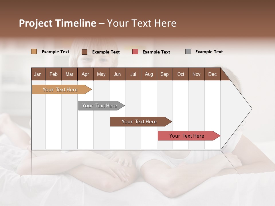 Bedroom Indoors Daughters PowerPoint Template