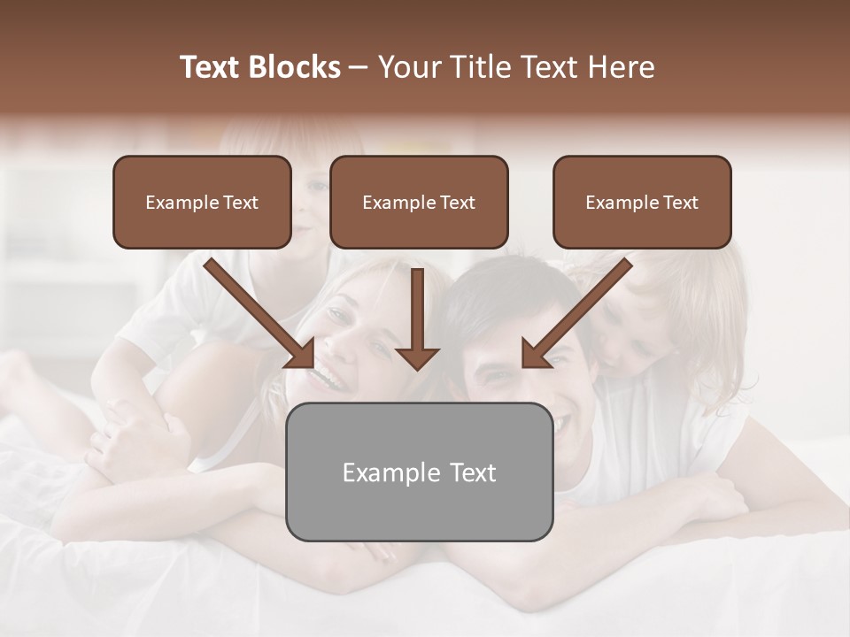 Bedroom Indoors Daughters PowerPoint Template